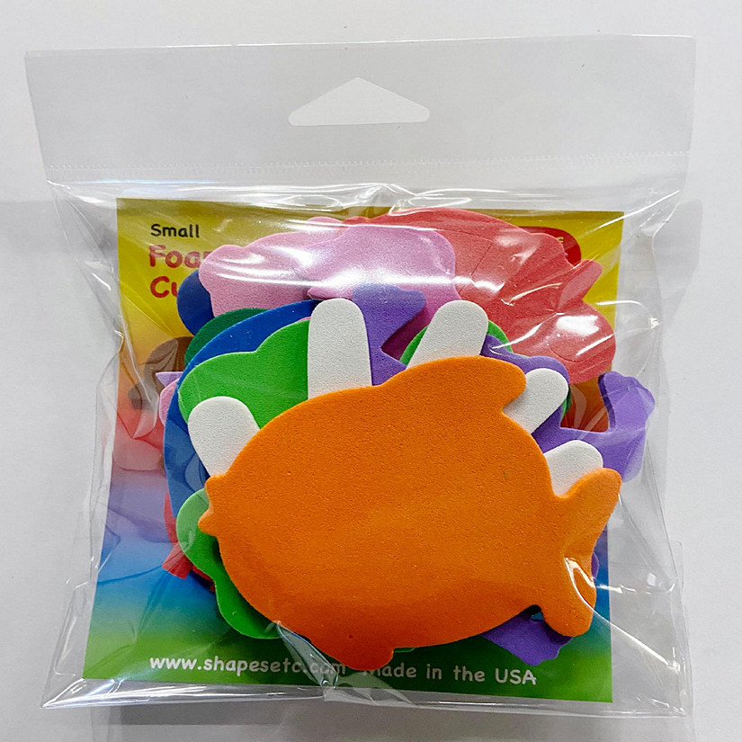 Creative Shapes Etc. - Small Adhesive Assorted Pack Creative Foam Craft Cut-outs Image