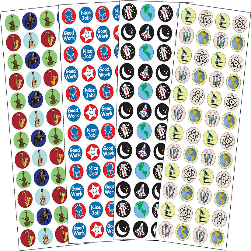 Creative Shapes Etc. - Sticker Set - Classroom Image