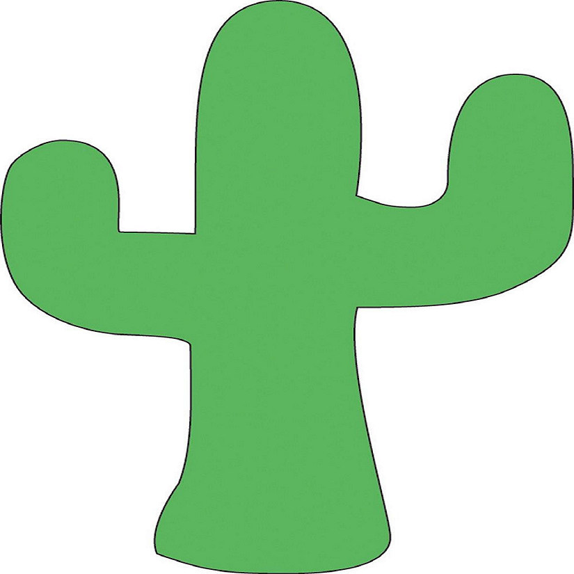 Creative Shapes Etc. - Sticky Shape Notepad - Cactus Image