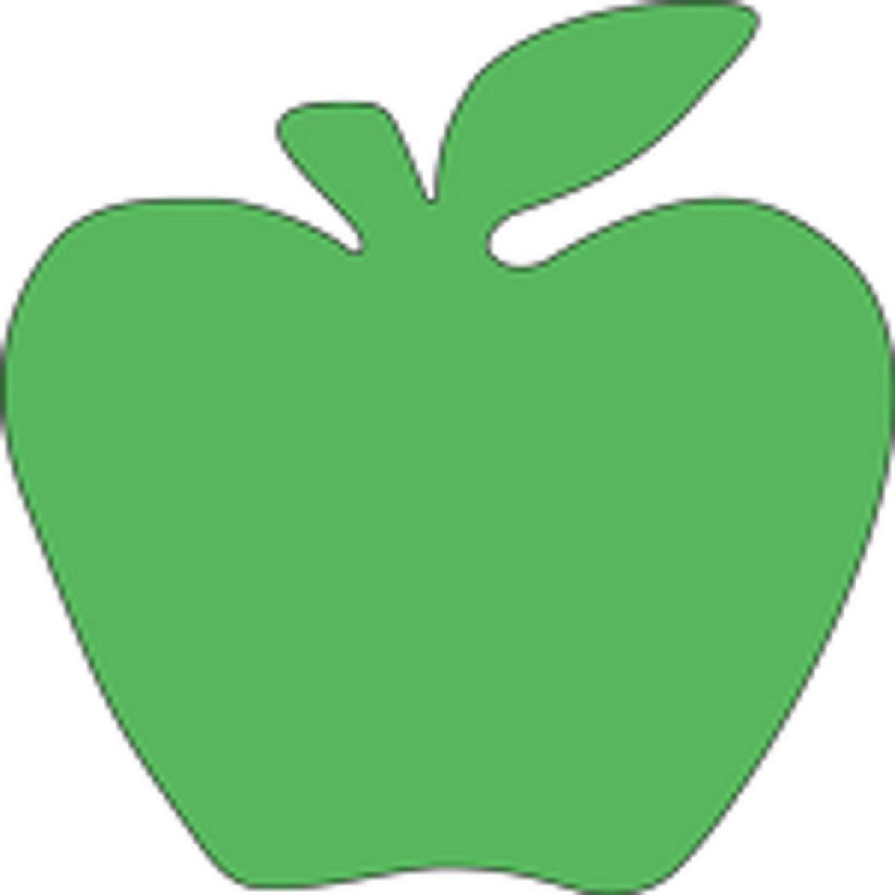 Creative Shapes Etc. - Sticky Shape Notepad - Green Apple Image