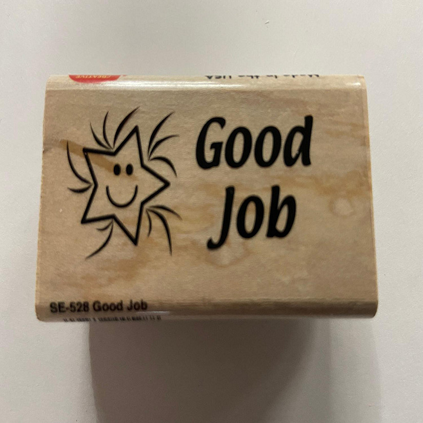 Creative Shapes Etc. - Teacher's Stamp - Good Job Image