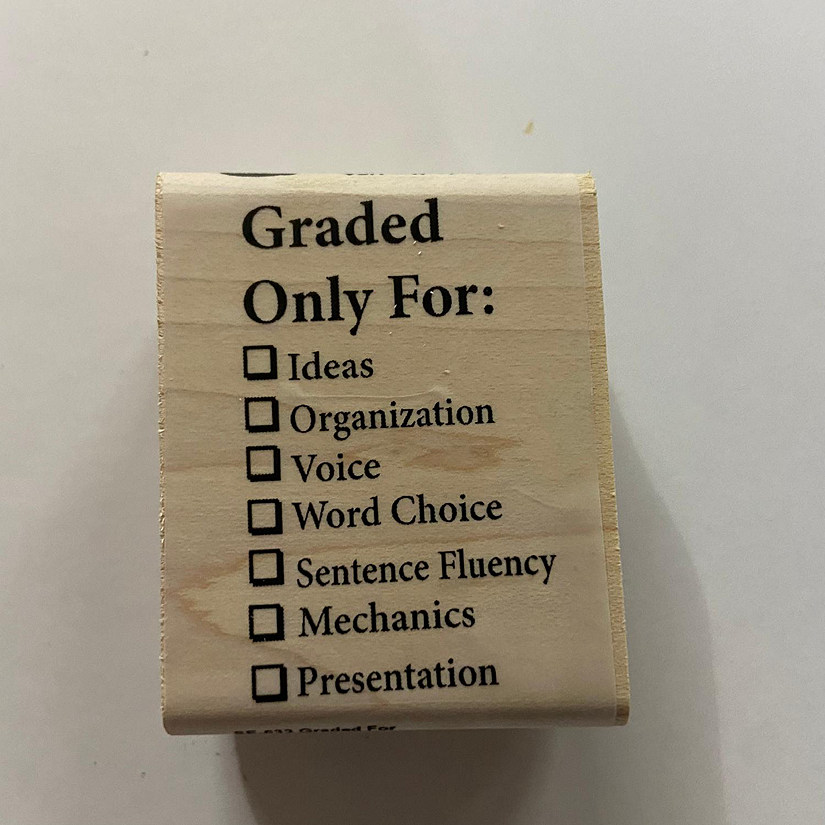 Creative Shapes Etc. - Teacher's Stamp - Graded For Image