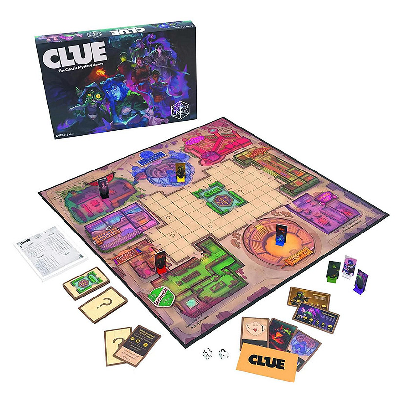 Critical Role Clue Board Game Image