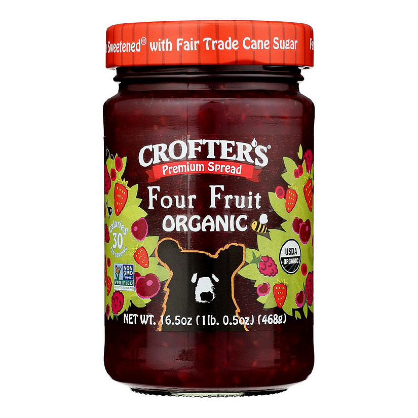 Crofters - Prem Sprd Fruit - Case of 6-16.5 OZ Image