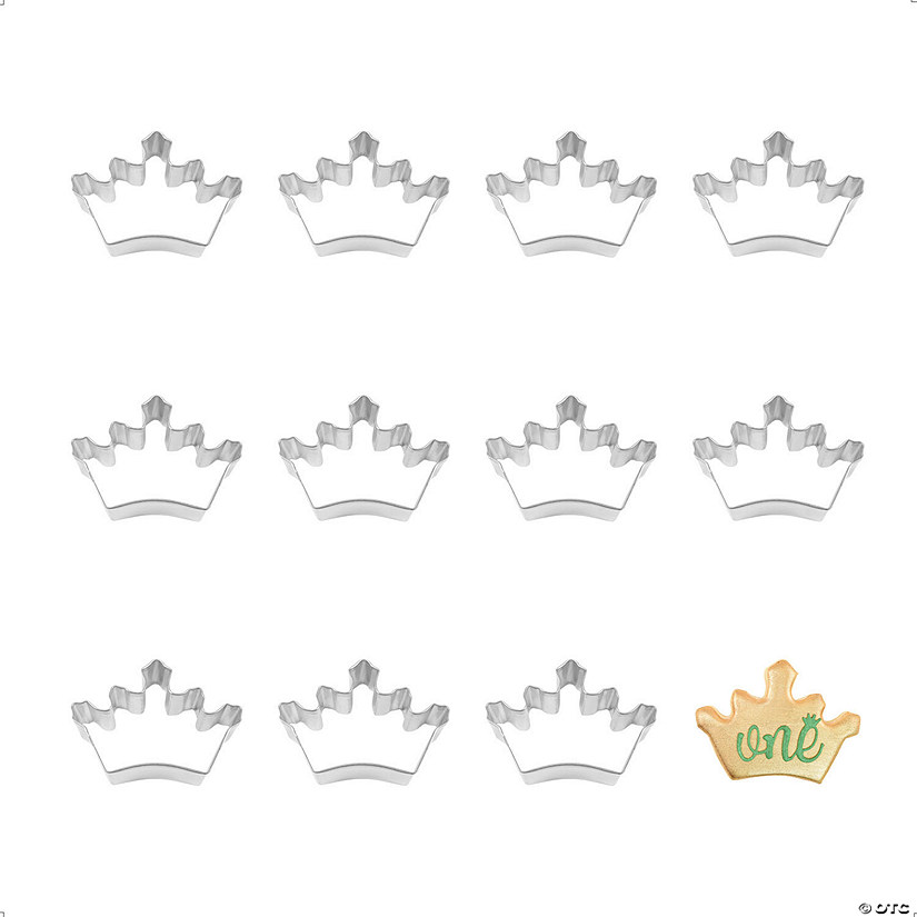 Crown Coronation 3.5" Cookie Cutters Image