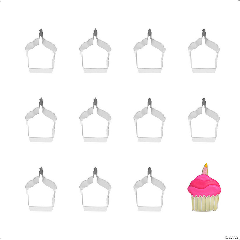 Cupcake 3.5" Cookie Cutters Image