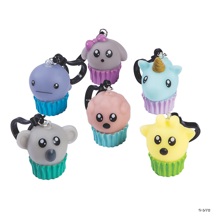 Cupcake Backpack Clips Image