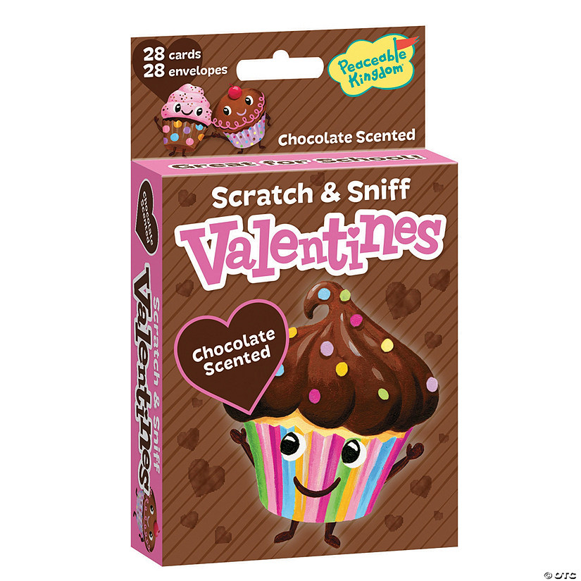 Cupcake Scratch & Sniff Valentines Image