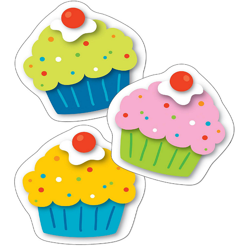 Cupcakes Mini Cutouts Image