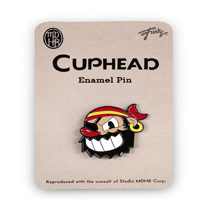 Cuphead Collectibles Pirate Boss Enamel Collector Pin  Collector&#8217;s Edition Image