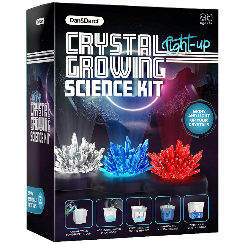 Dan&Darci - Crystal Growing Kit for Kids - Science Experiments Image