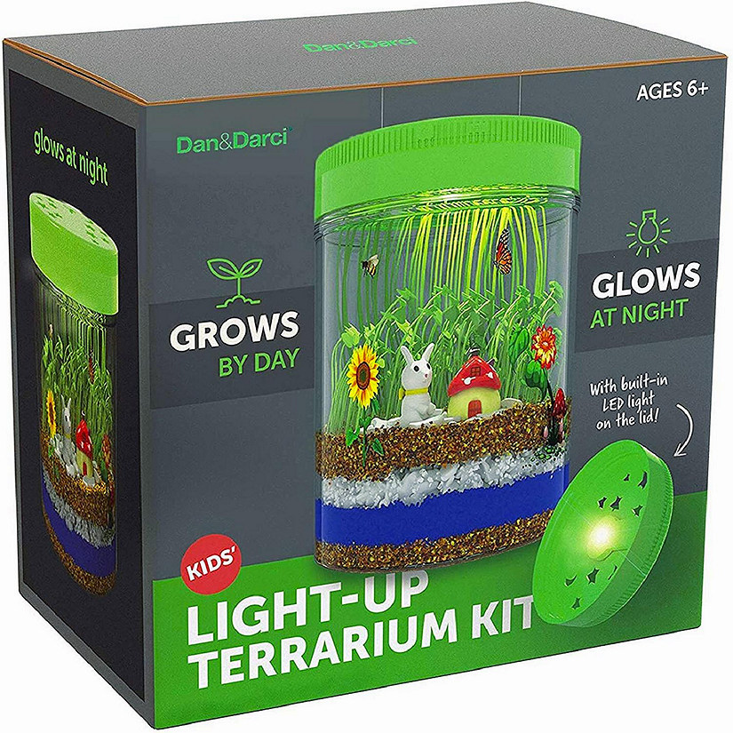 Dan&Darci - Light-Up Terrarium Kit for Kids Image