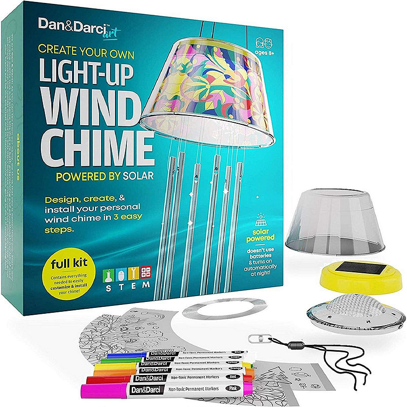 Dan&Darci - Make Your Own Solar-Powered Light-Up Wind Chime Image