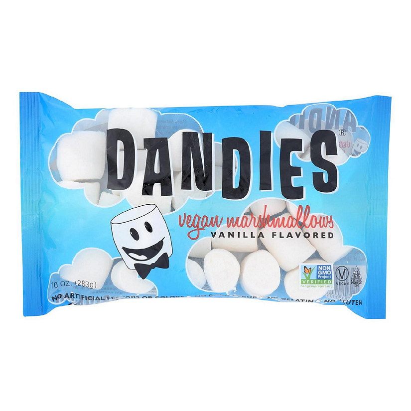 Dandies, Air Puffed Marshmallows, Classic Vanilla 10 oz, Pack of 12 Image