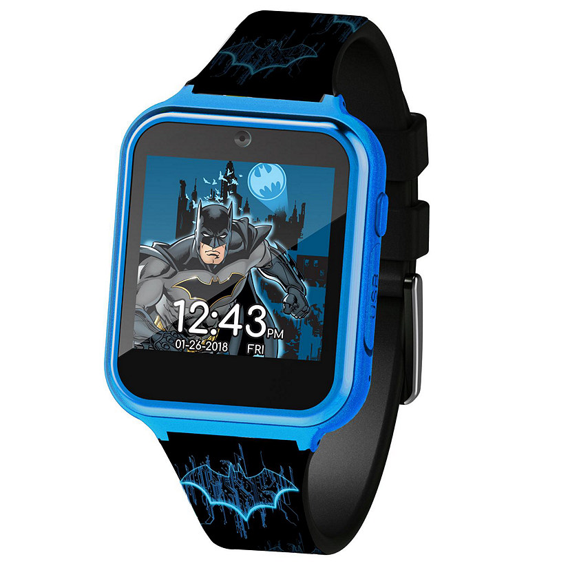 DC Comics Batman iTime Smartwatch in Black BAT4732OT Image