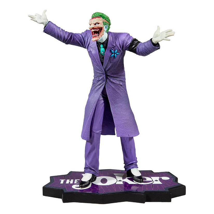 DC Direct 1:10 Joker Purple Craze Statue By Greg Capullo Image