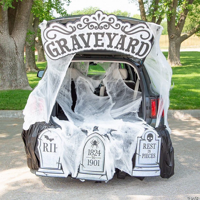 Deluxe Graveyard Trunk-or-Treat Decorating Kit - 21 Pc. Image