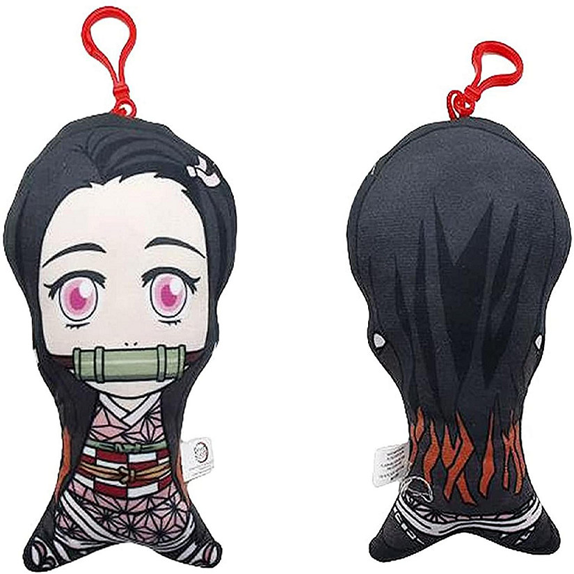 Demon Slayer 5 Inch Plush Bag Clip Hanger  Nezuko Image
