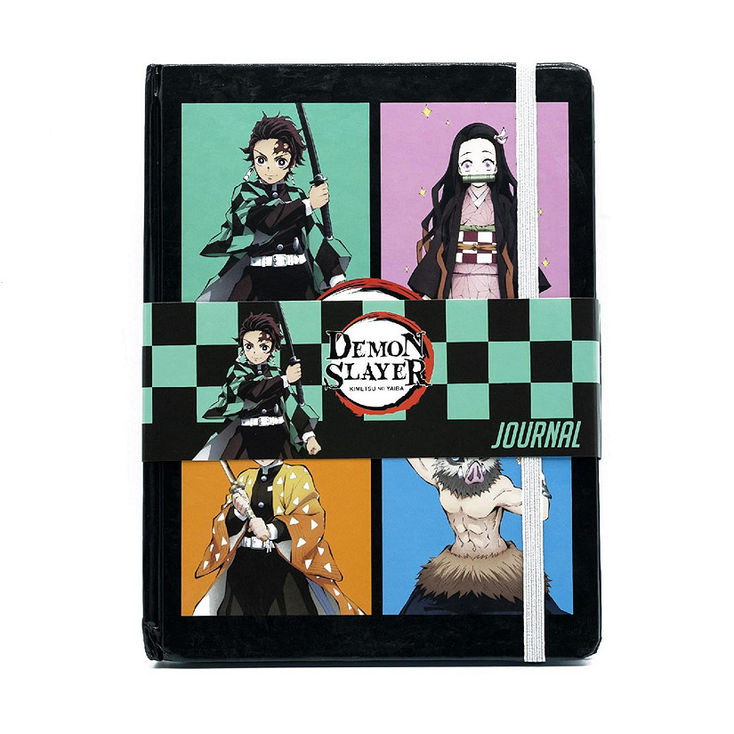 Demon Slayer Hardcover Journal Notebook With Lined Paper Image