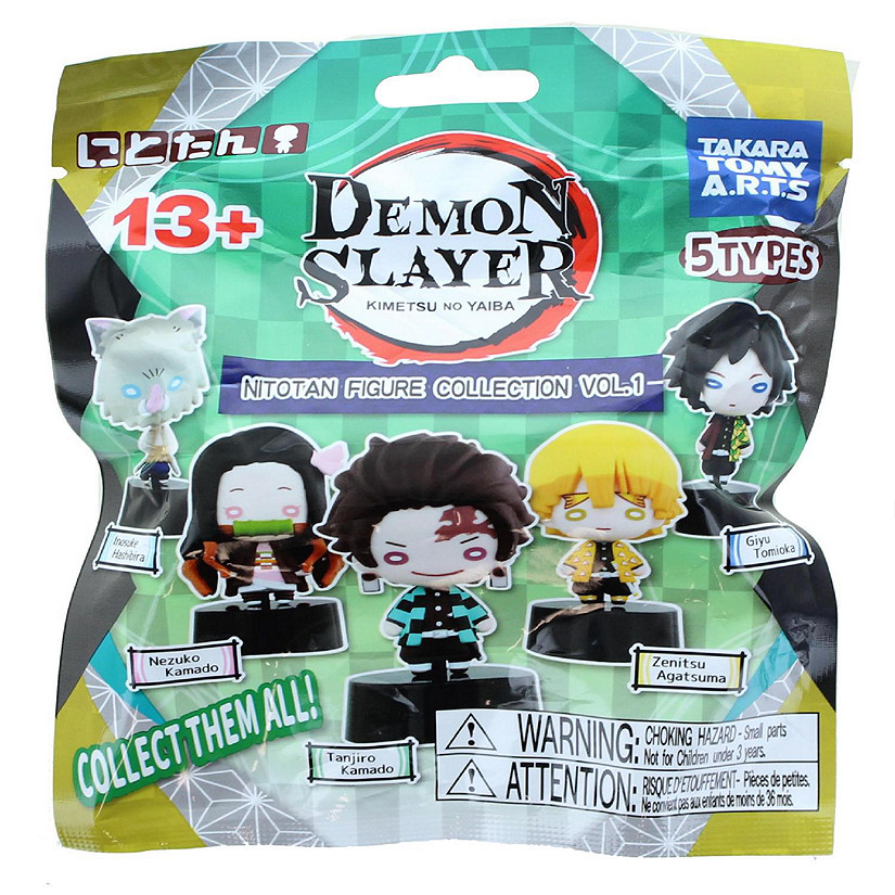 Demon Slayer Nitotan Mini Figure Mystery Pack  One Random Image