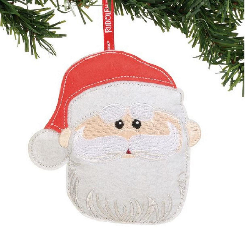 Department 56 Santa Felt Rudolph Christmas Ornament 6011030 New Image
