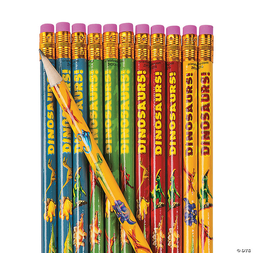 Dinosaur Pencils - 24 Pc. Image