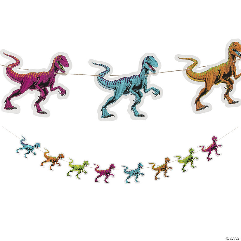Dinosaur Raptor Garland Image