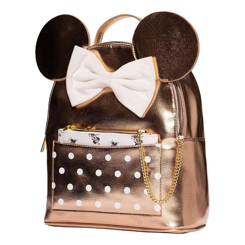 Disney Amigo Minnie Mouse 11 Inch Detachable Pouch Mini-Backpack Image