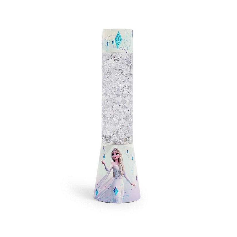 Disney Frozen 2 Elsa Glitter Lamp  12 Inches Tall Image