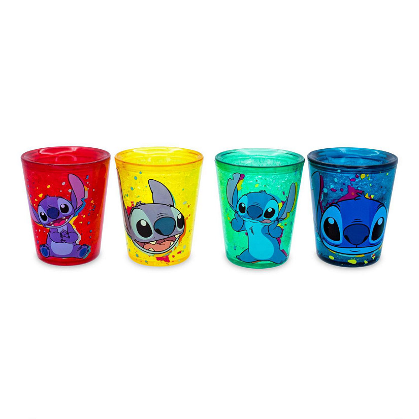Disney Lilo & Stitch Faces 1.5-Ounce Freeze Gel Mini Cups  Set of 4 Image