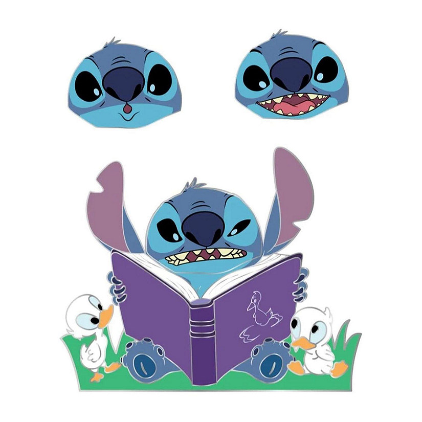 Disney Lilo & Stitch Mixed Emotions 3-Piece Enamel Pin Set Image