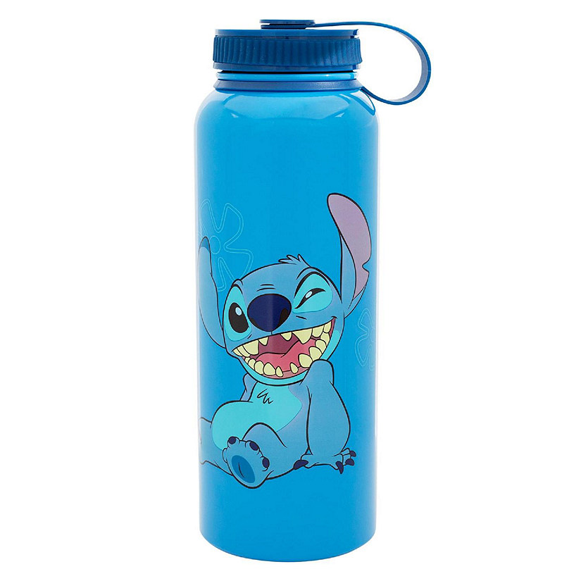 Disney Lilo & Stitch "Ohana Means Family" 42-Ounce Stainless Steel Water Bottle Image