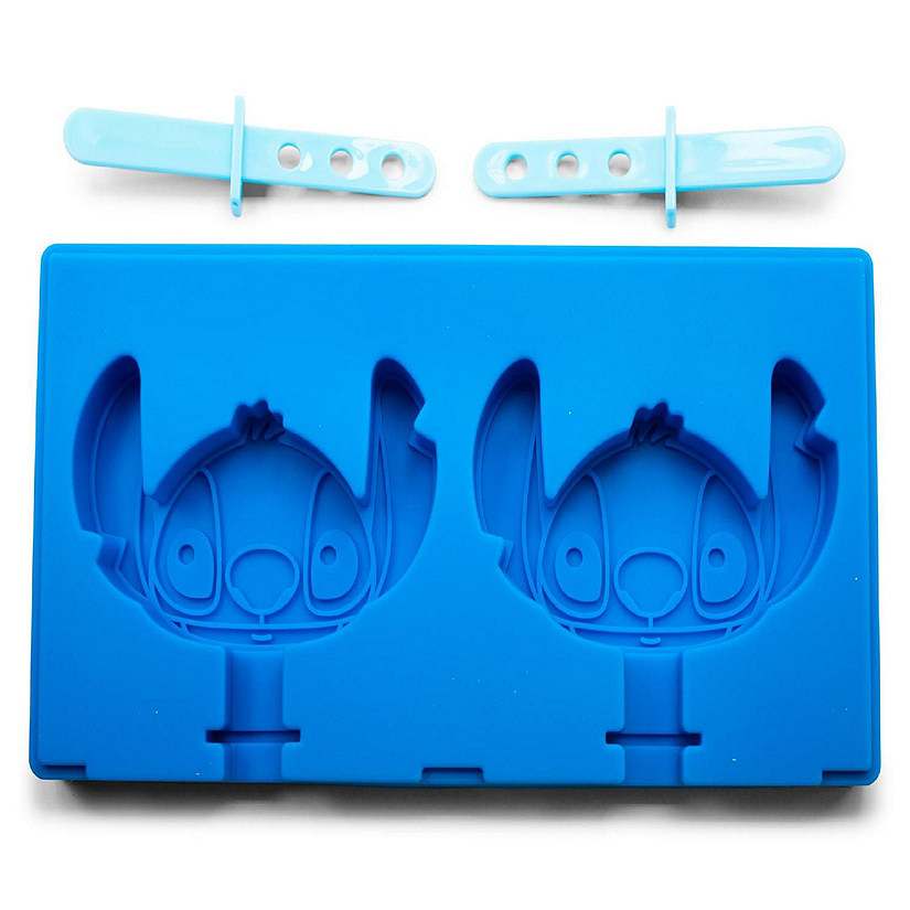 Disney Lilo & Stitch Silicone Ice Pop Mold Tray Image