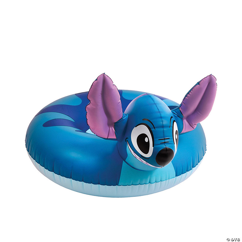 Disney Lilo and Stitch - Stitch Pool Float Party Tube by GoFloats - Inflatable Raft for Adults and Kids Image