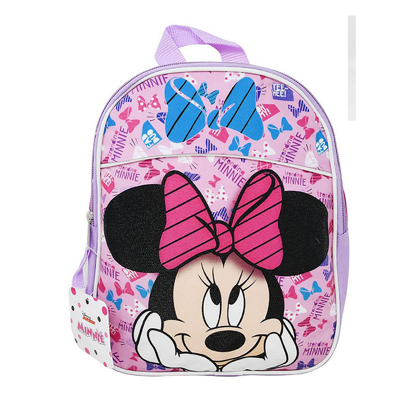 Disney Minnie Mouse Bows 11 Inch Mini Kids Backpack Image