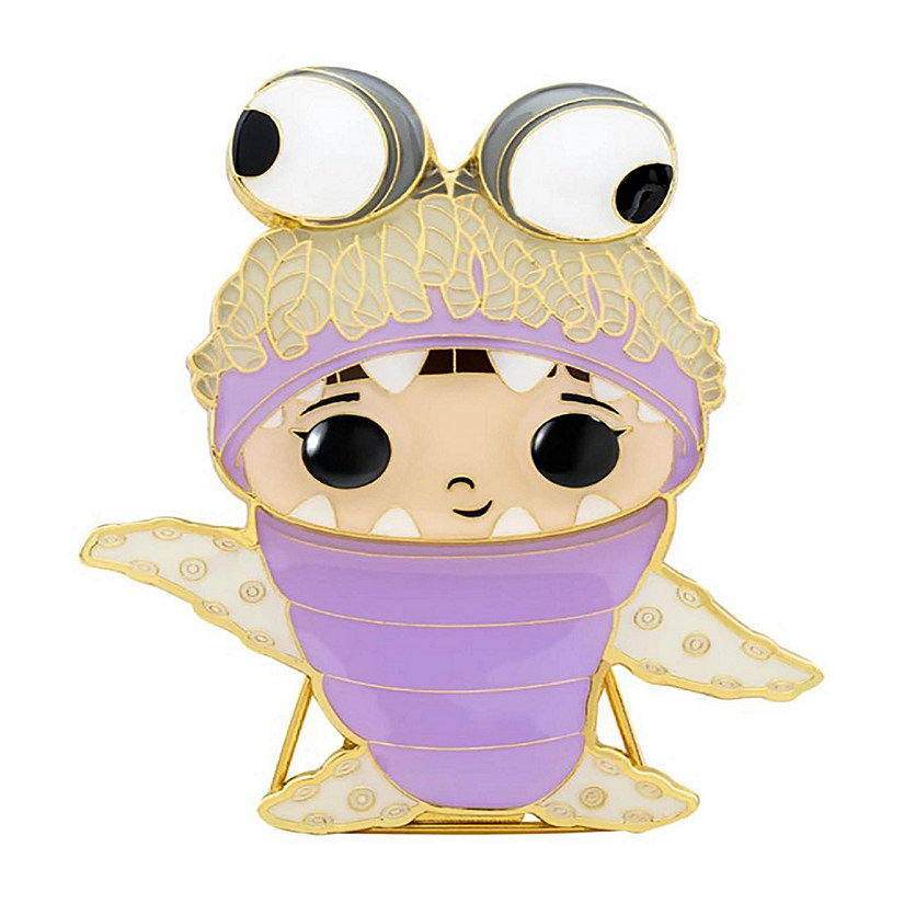 Disney Monsters Inc. 3 Inch Funko POP Pin  Boo in Monster Suit Image