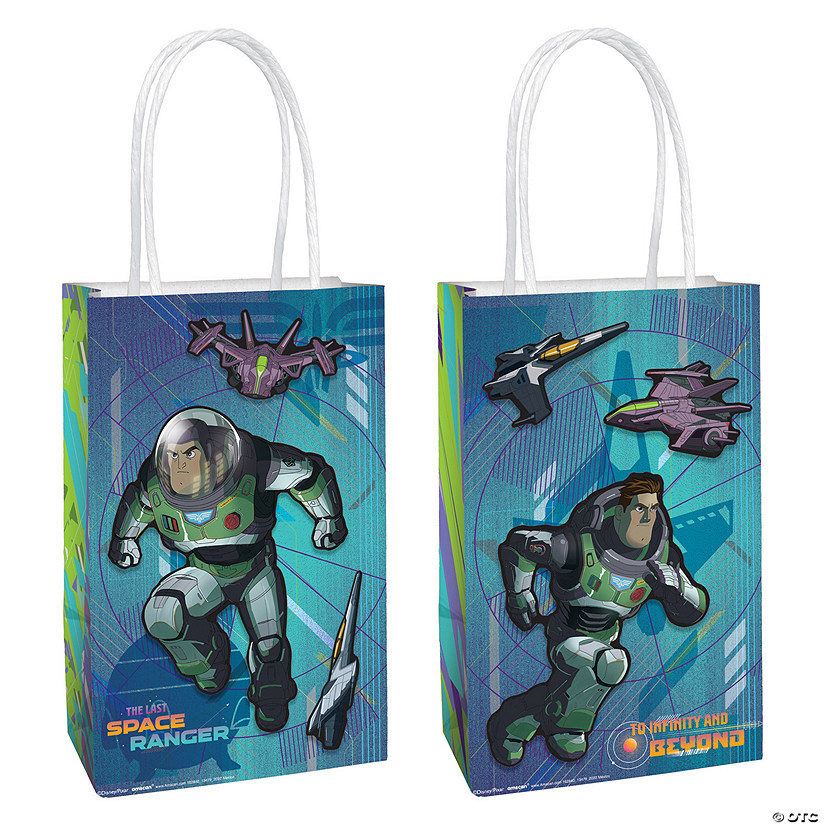 Disney Pixar Buzz Lightyear&#8482; Create Your Own Favor Bags Kit - Makes 8 Image