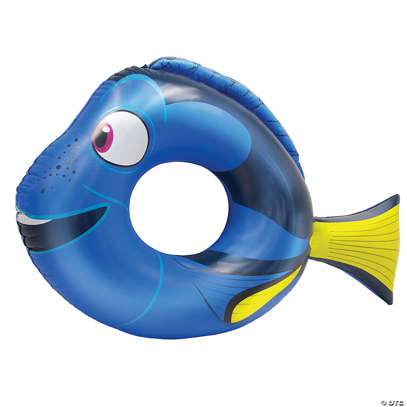 Disney Pixar Finding Nemo - Dory Pool Float Party Tube by GoFloats - Inflatable Raft for Adults and Kids Image