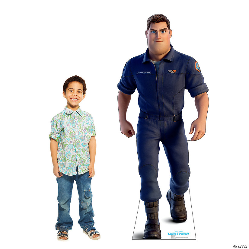Disney Pixar&#8217;s Buzz Lightyear&#8482; Jumpsuit Life-Size Cardboard Cutout Stand-Up Image