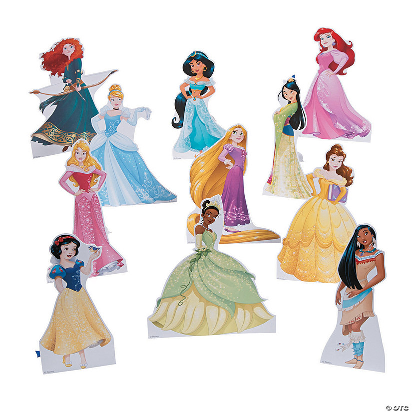 Disney Princess 11-Pack Mini Centerpiece Stand-Ups Image