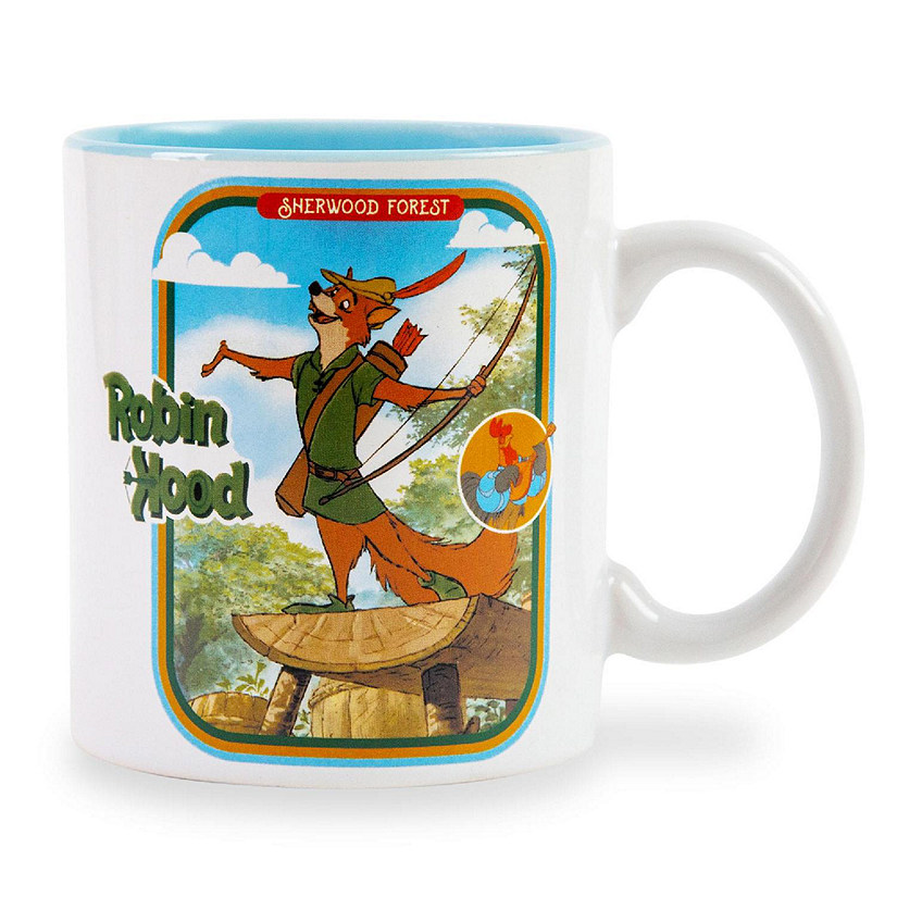 Disney Robin Hood Sherwood Forest Ceramic Coffee Mug  Holds 20 Ounces Image