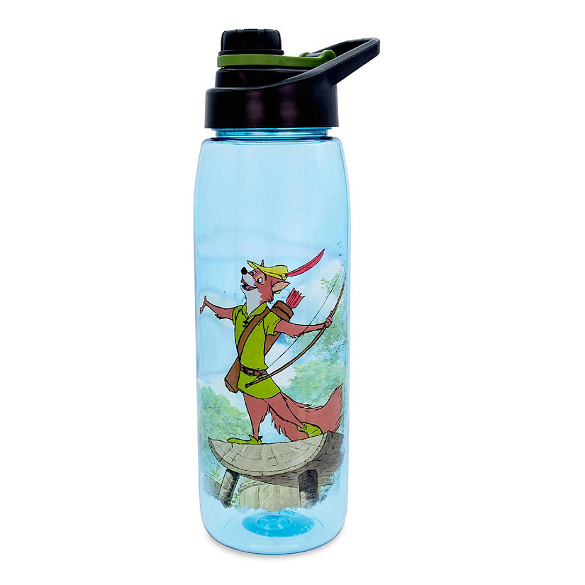 Disney Robin Hood "What A Good Day" Water Bottle with Lid  Holds 28 Ounces Image