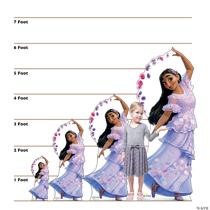 Disney&#8217;s Encanto Isabela Cardboard Cutout Stand-Up Image
