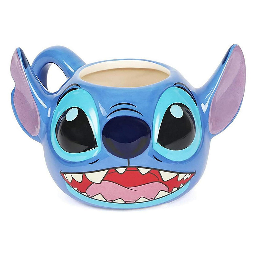 Disney Stitch 12 Ounce Ceramic Sculpted Mug Image