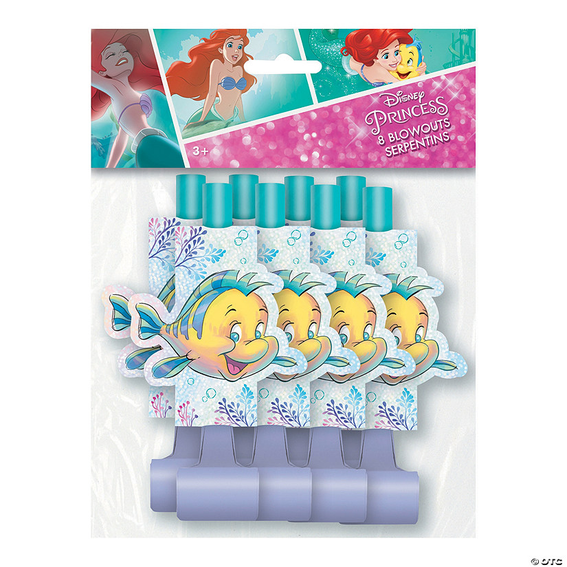 Disney<sup>&#174; </sup>The Little Mermaid<sup>&#8482;</sup> Blowouts - 8 Pc. Image