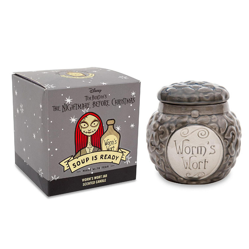 Disney The Nightmare Before Christmas Sally's Jar Ceramic Candle  Worm's Wort Image