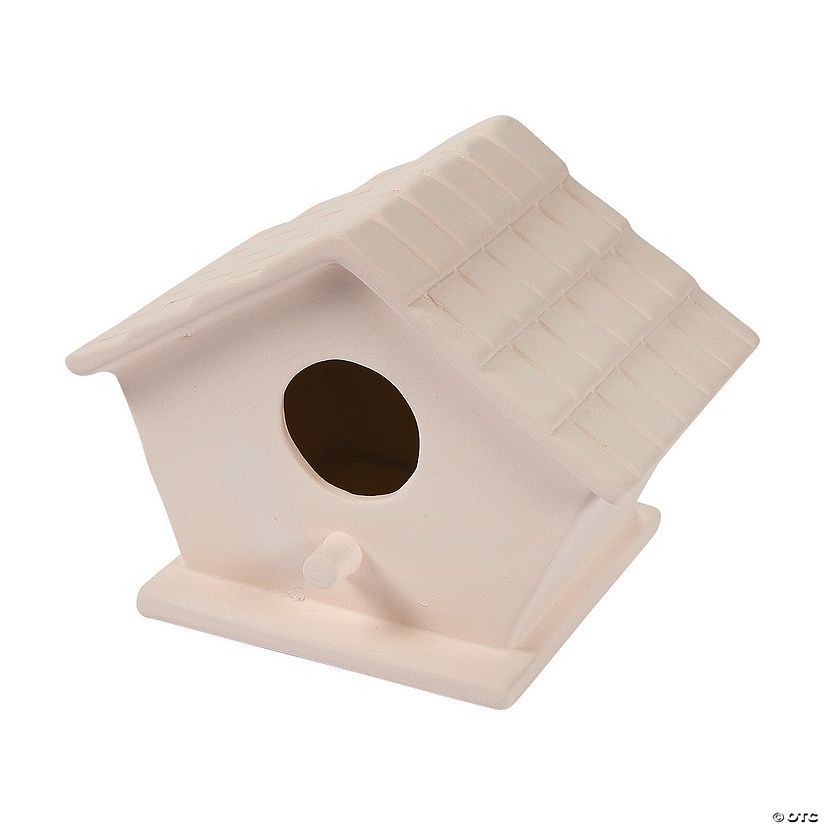 DIY Ceramic Birdhouses - 12 Pc. Image