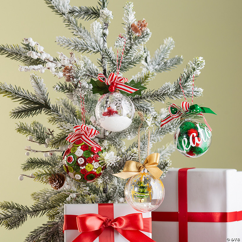 DIY Christmas Ornament & Filler Kit - Makes 12 Image