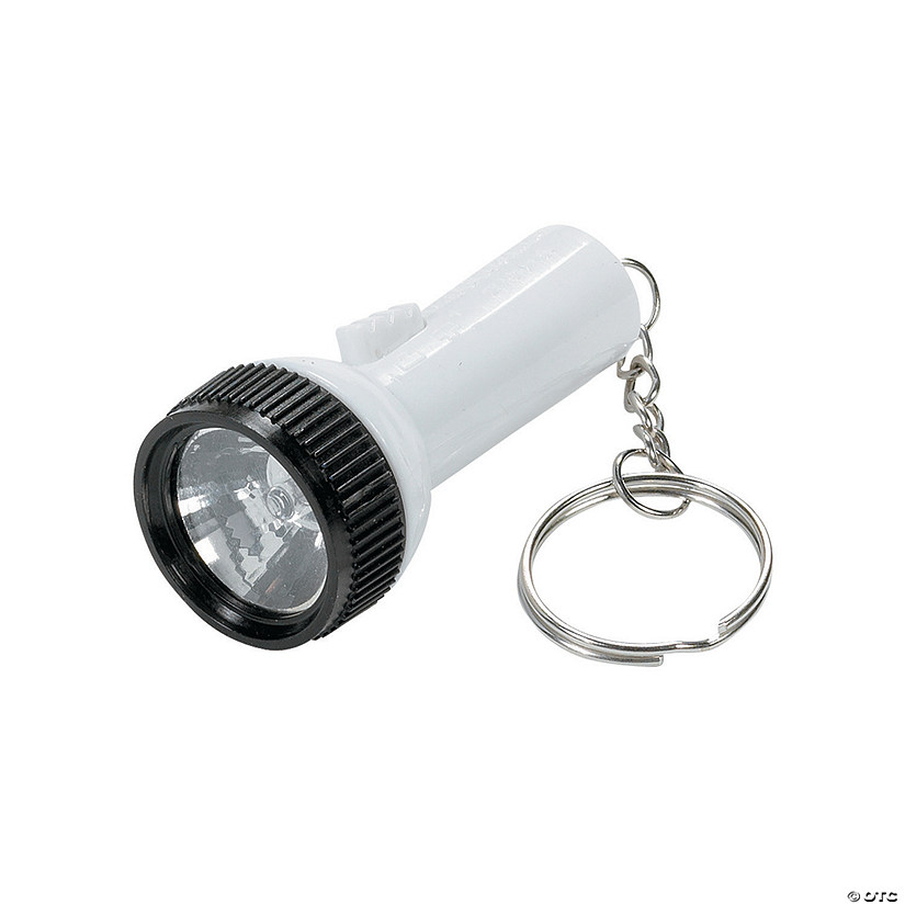 DIY Mini Flashlight Keychains - 12 Pc. Image