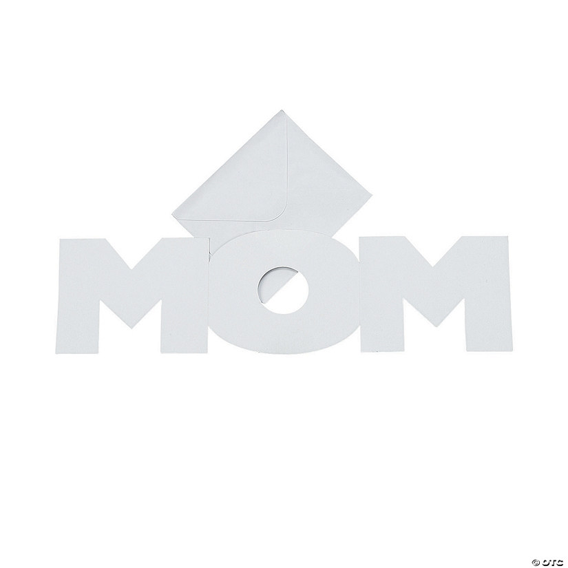 DIY &#8220;Mom&#8221; Accordion Cards - 24 Pc. Image